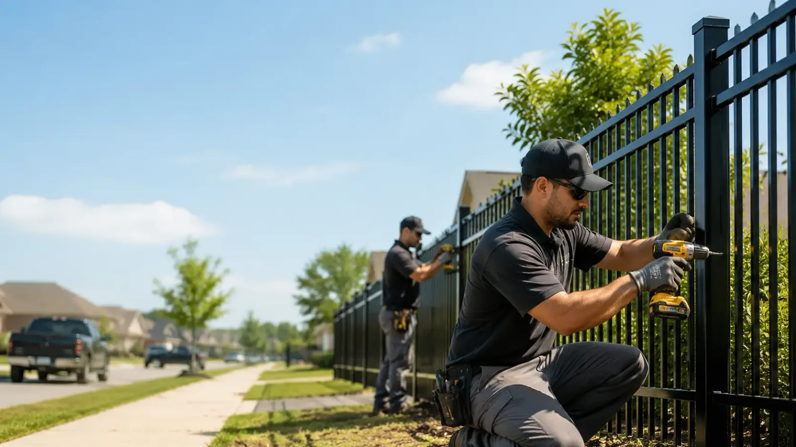 Metal Fence Installation in Flovilla, GA